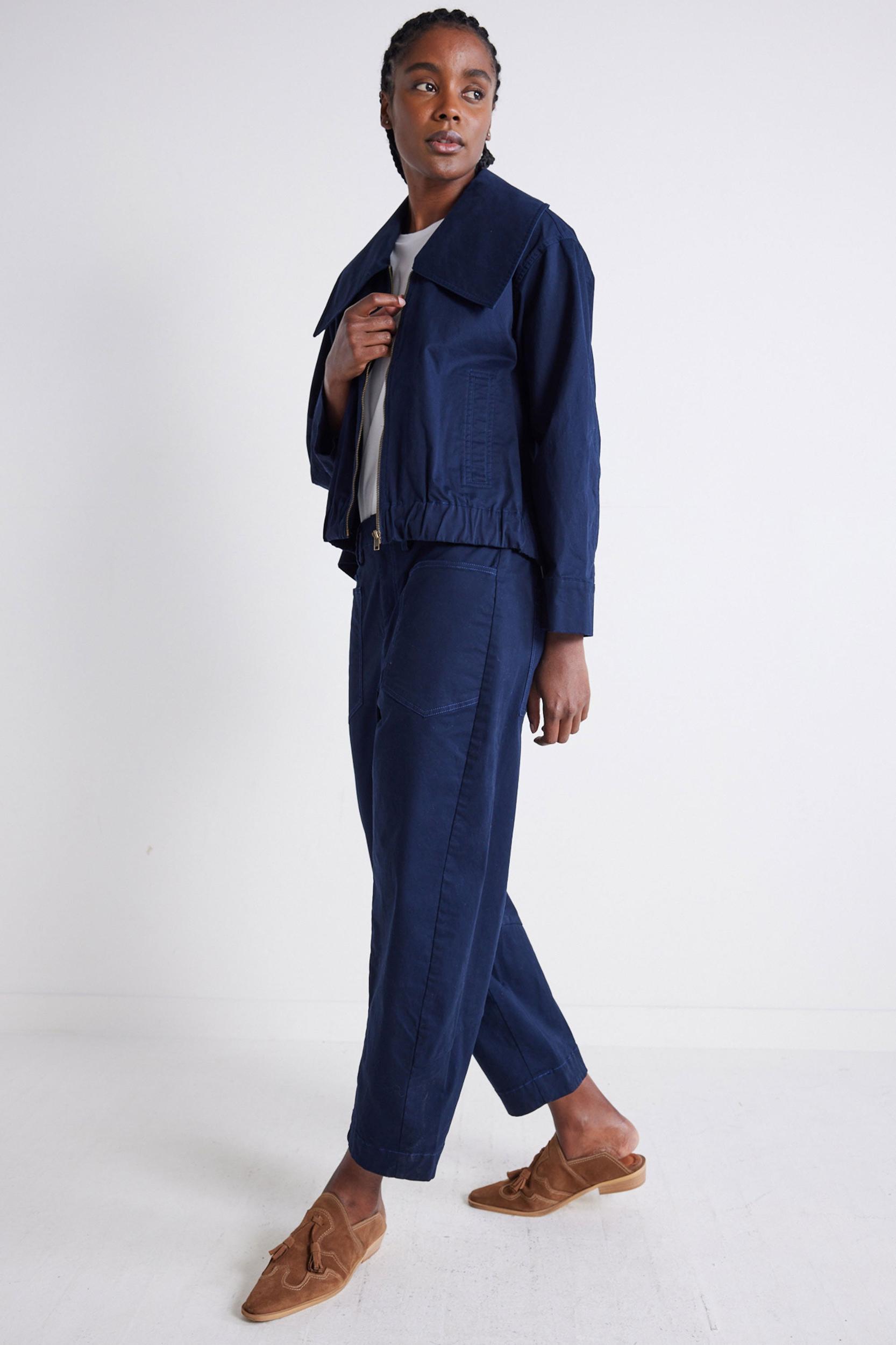 Bite the Bullet Cropped Cargo Twill Jacket Product Image