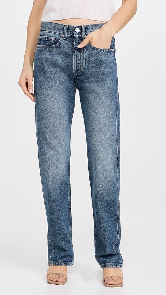 DL1961 Romie Straight Jeans: High Rise 31" | Shopbop Product Image