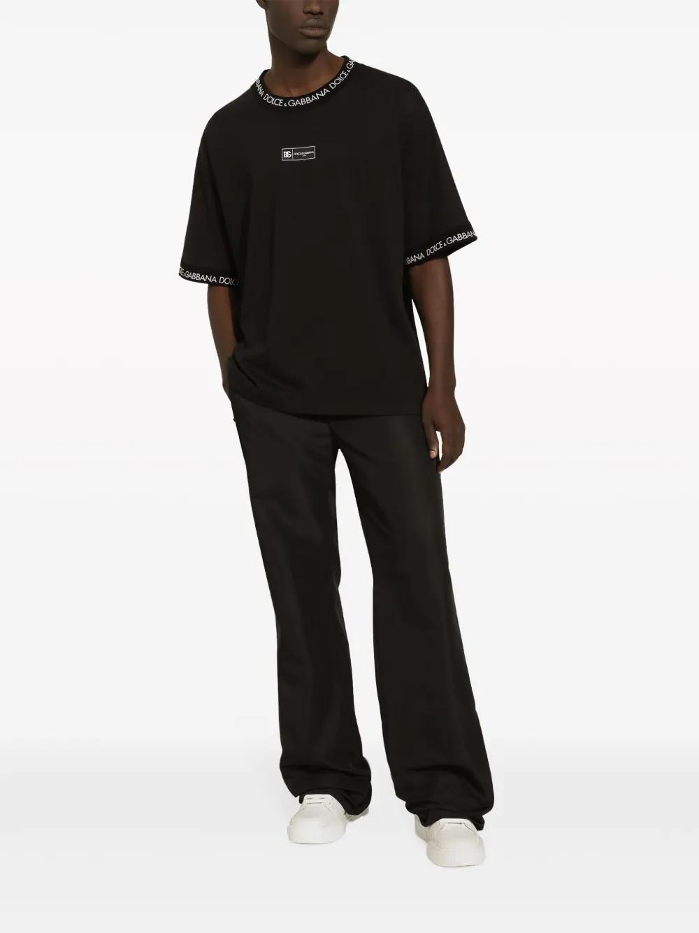 logo-print cotton T-shirt Product Image