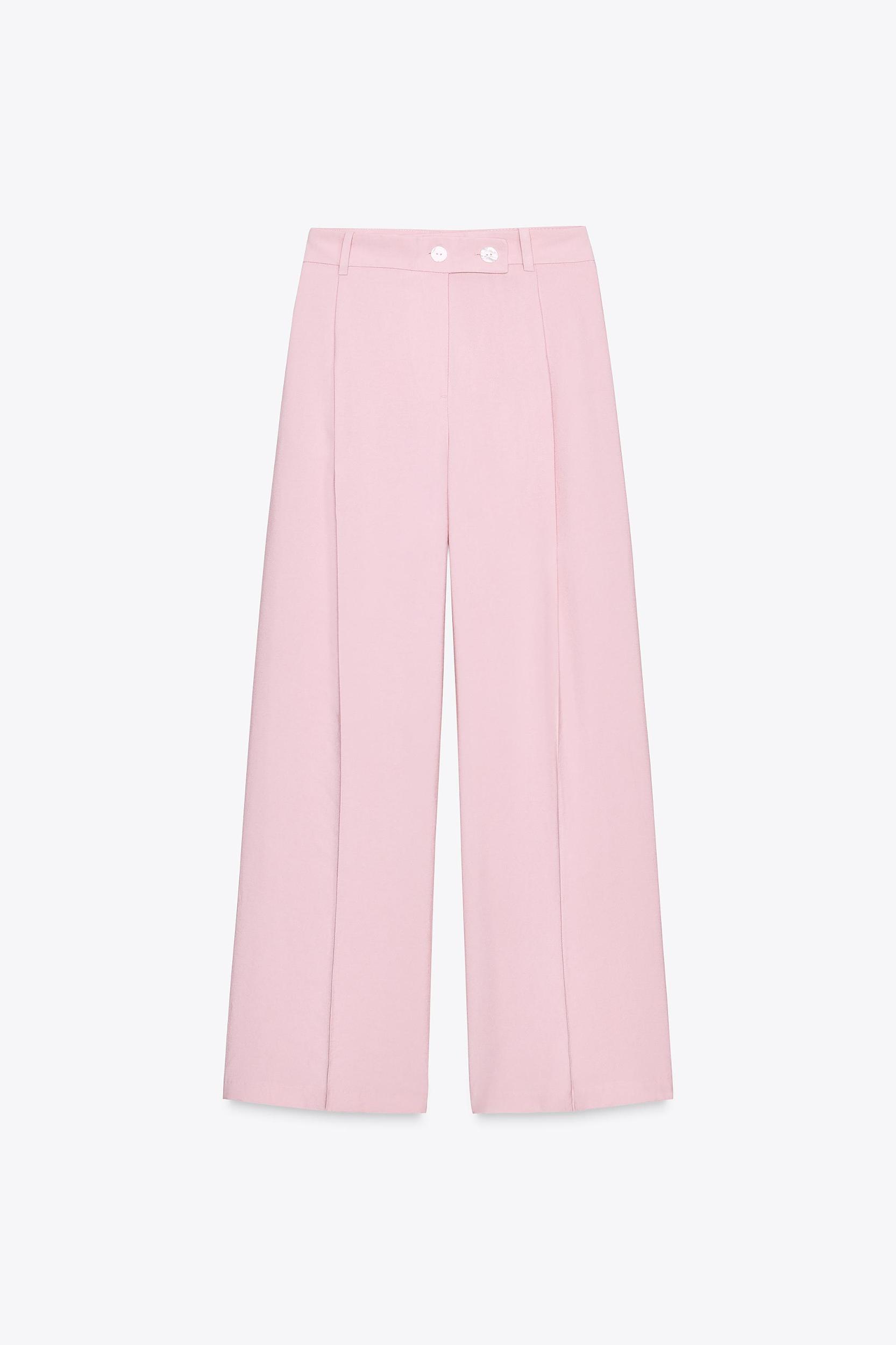 PLEATED WIDE LEG PANTS Product Image
