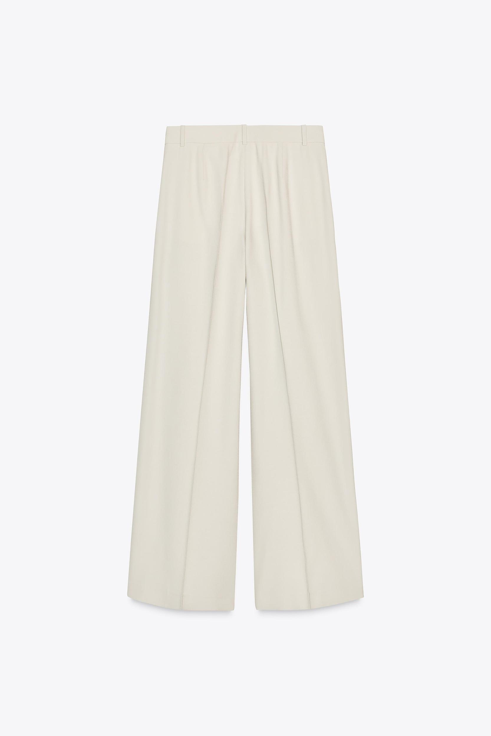 PLEATED WIDE LEG PANTS Product Image