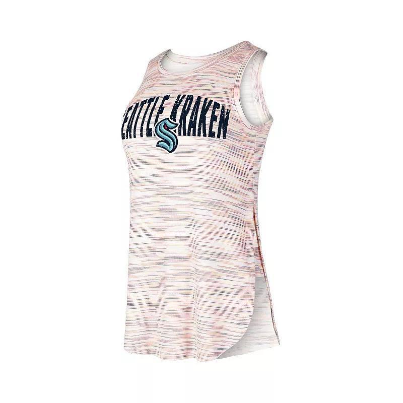 Womens Concepts Sport Seattle Kraken Sunray Multicolor Tri-Blend Tank Top Product Image