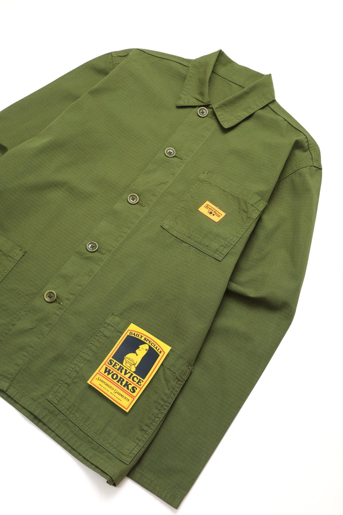 Service Works - Ripstop Chore Shirt- Pesto Product Image