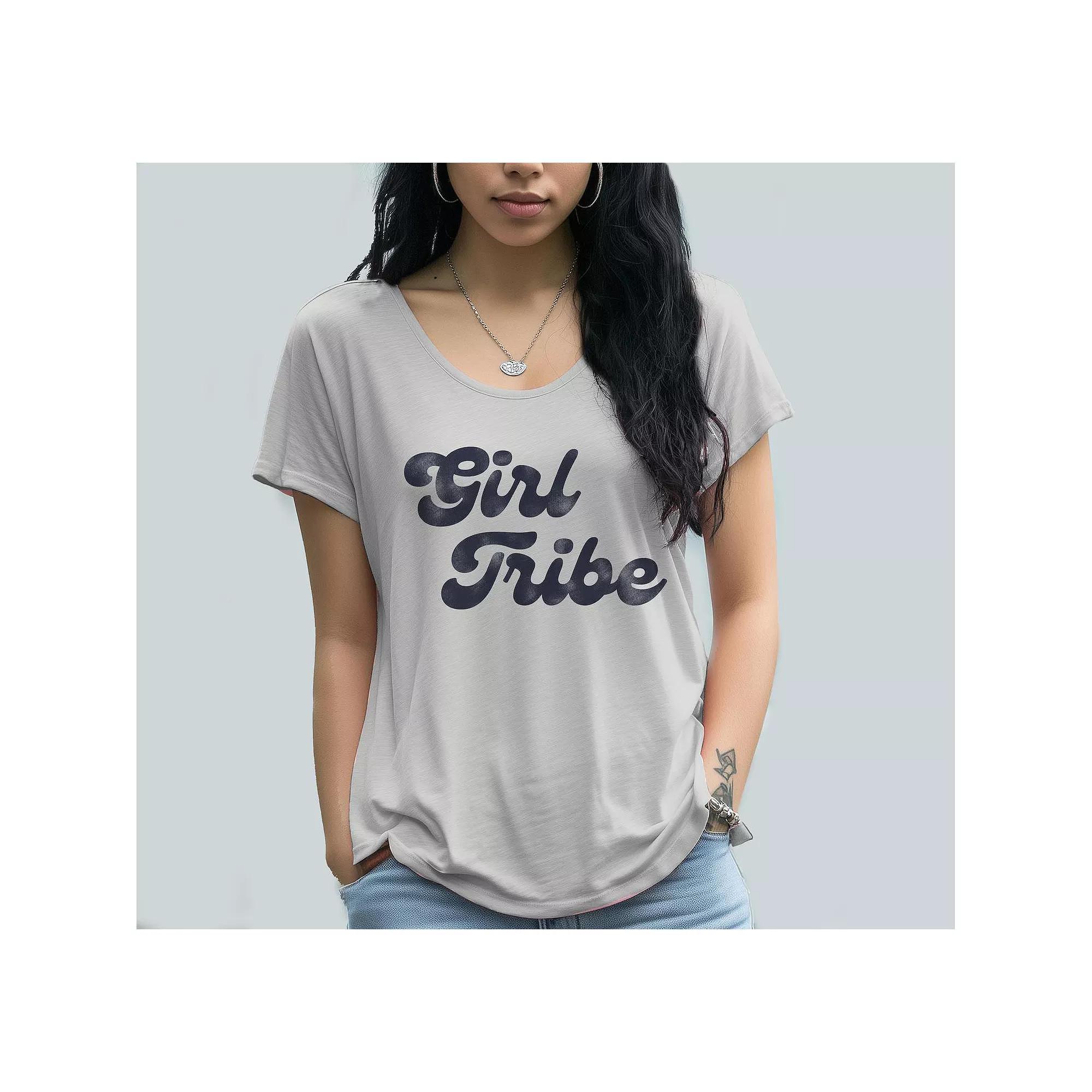 Junior's Grayson Threads Girl Tribe Graphic Tee, Women's,  Product Image