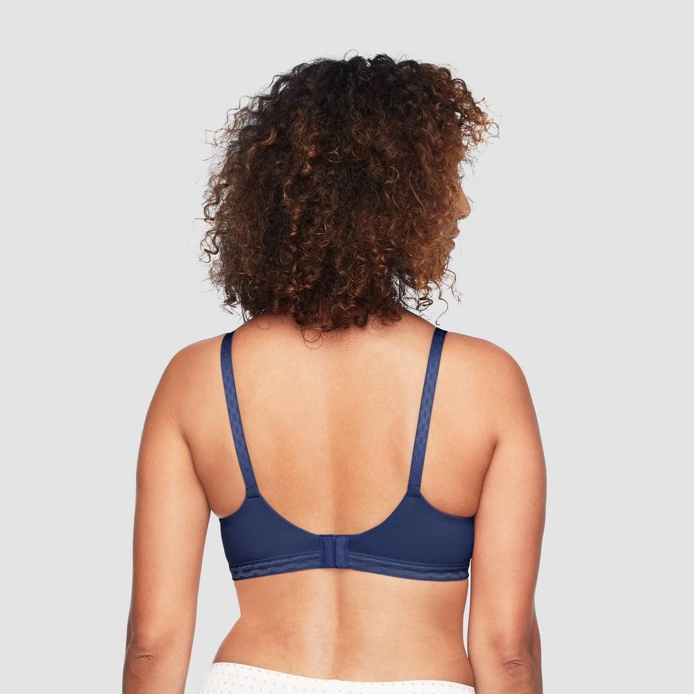 Simply Perfect by Warners Womens Supersoft Wirefree Bra RM1691T - 40C Navy Product Image