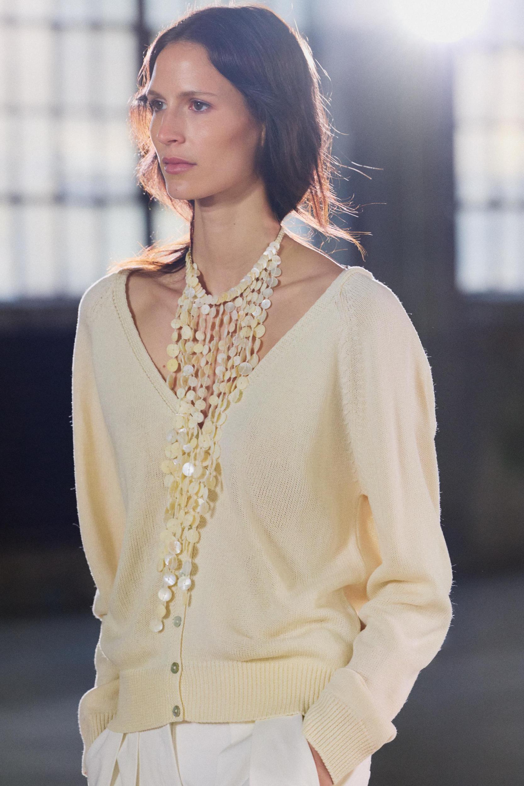 BUTTON KNIT SWEATER Product Image