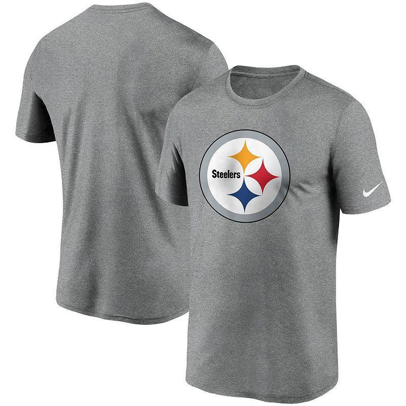 Men's Nike Heathered Gray New York Giants Icon Legend Performance T-Shirt,  Product Image