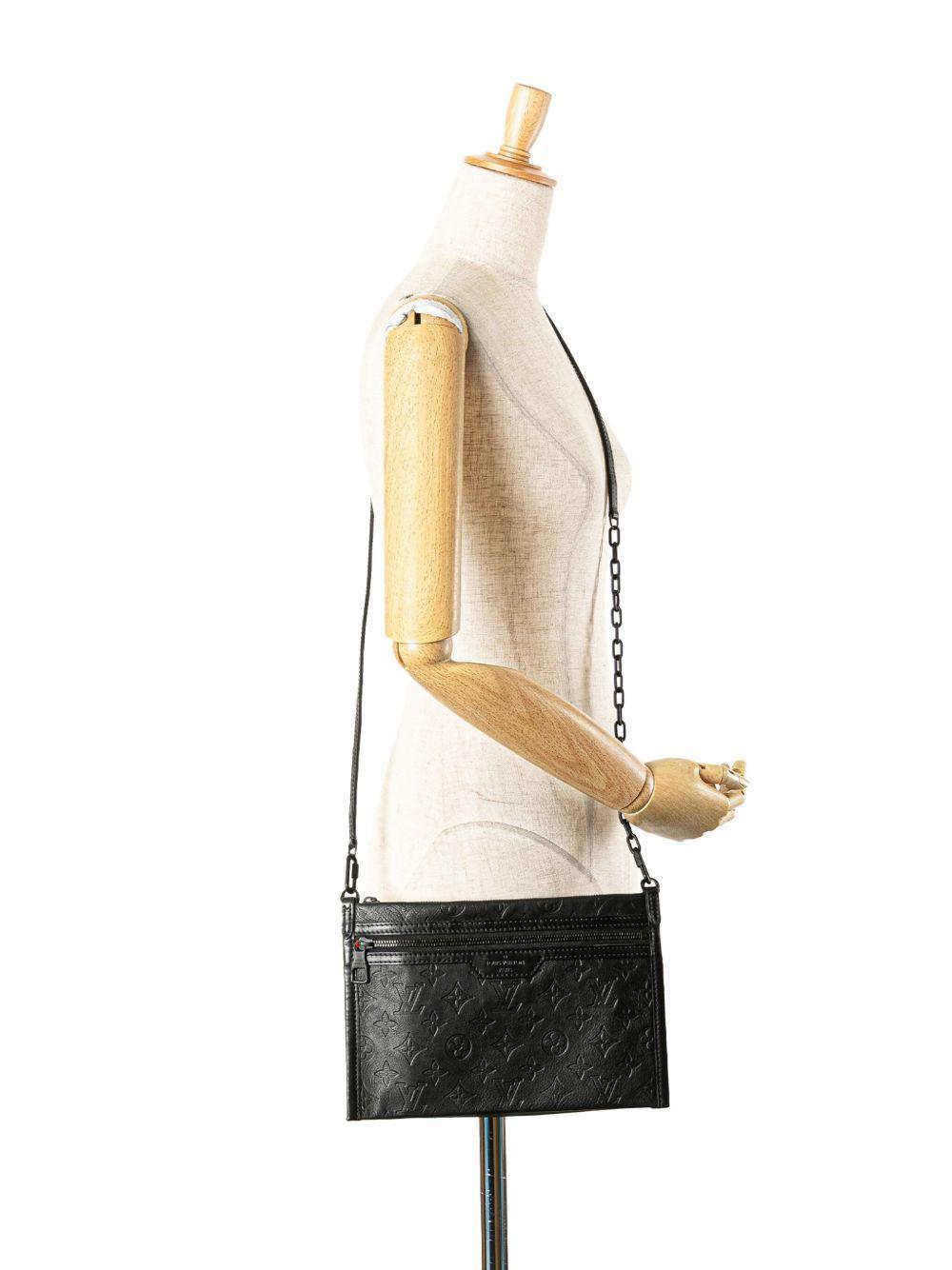 2019 Monogram Shadow Double Flat Messenger crossbody bag Product Image