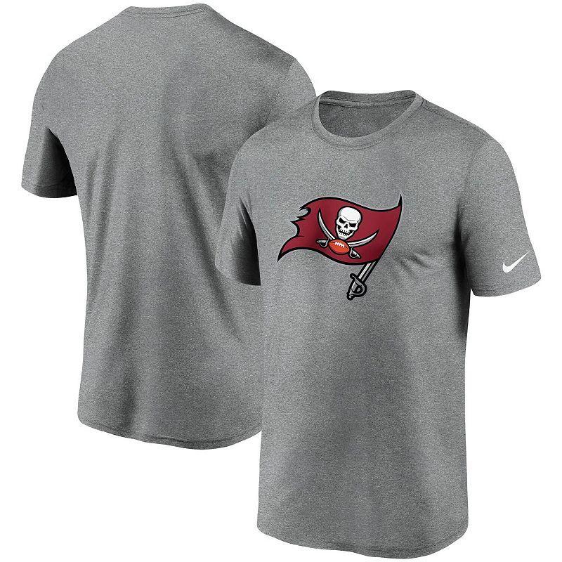 Men's Nike Heathered Gray New York Giants Icon Legend Performance T-Shirt,  Product Image