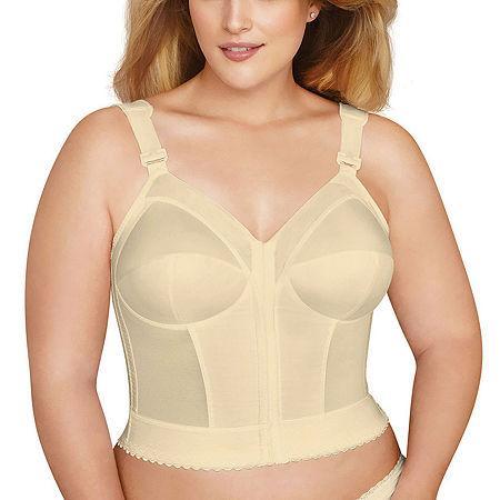 Exquisite Form®  Women's FULLY Slimming Wireless Back & Posture Support Longline Bra with Front Closure- 5107530 Product Image