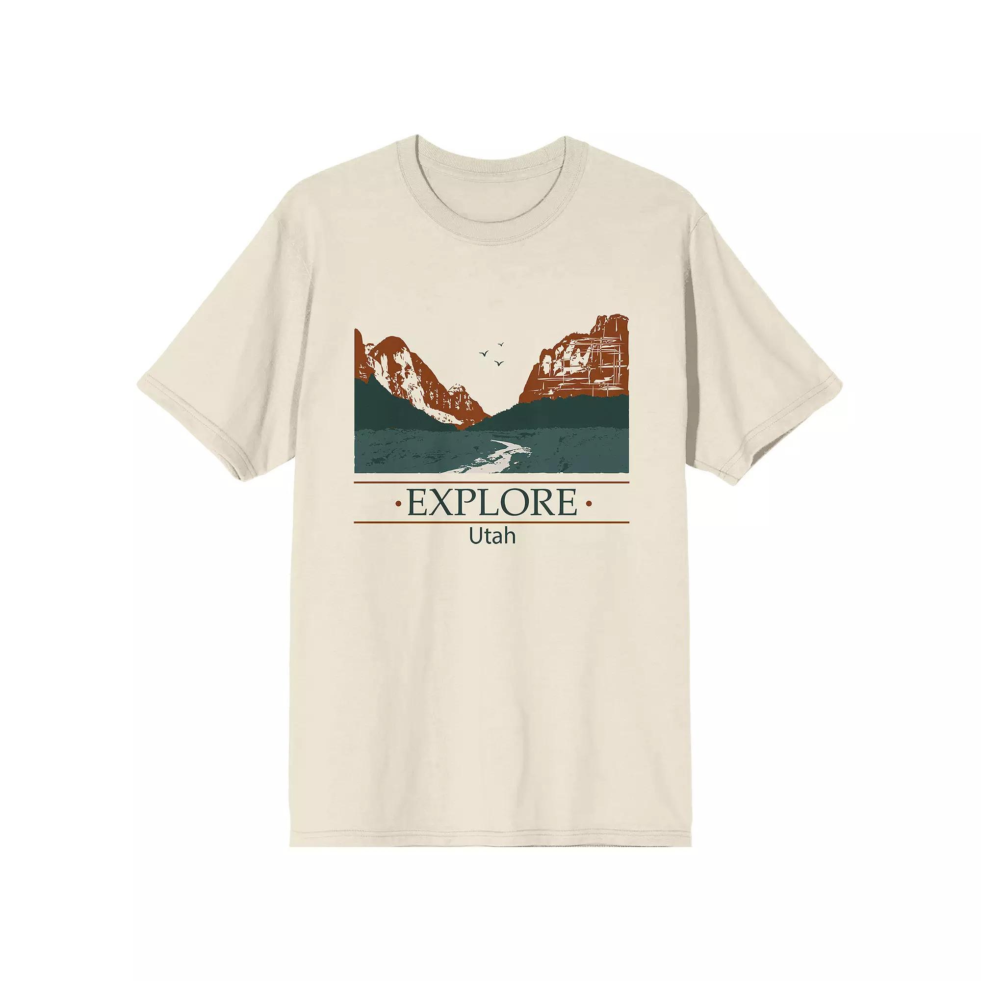 Men's Adventure Society Utah Tee,  Product Image