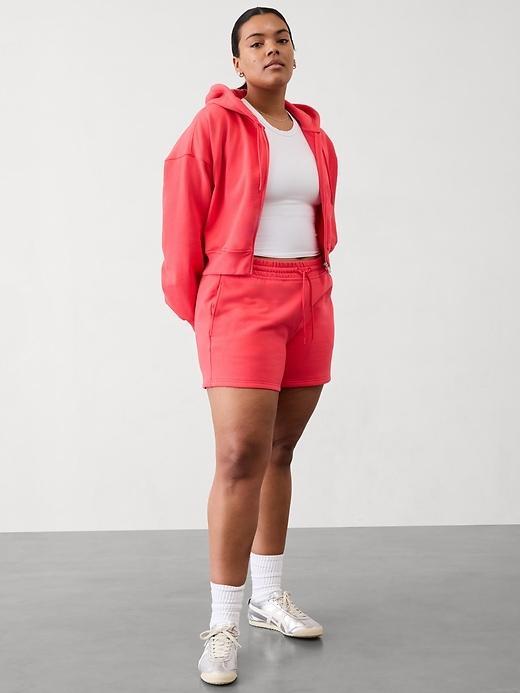 Forever Fleece Crop Full Zip Product Image