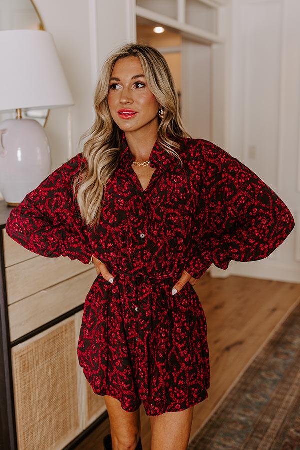 Vineyard Stroll Floral Romper Product Image