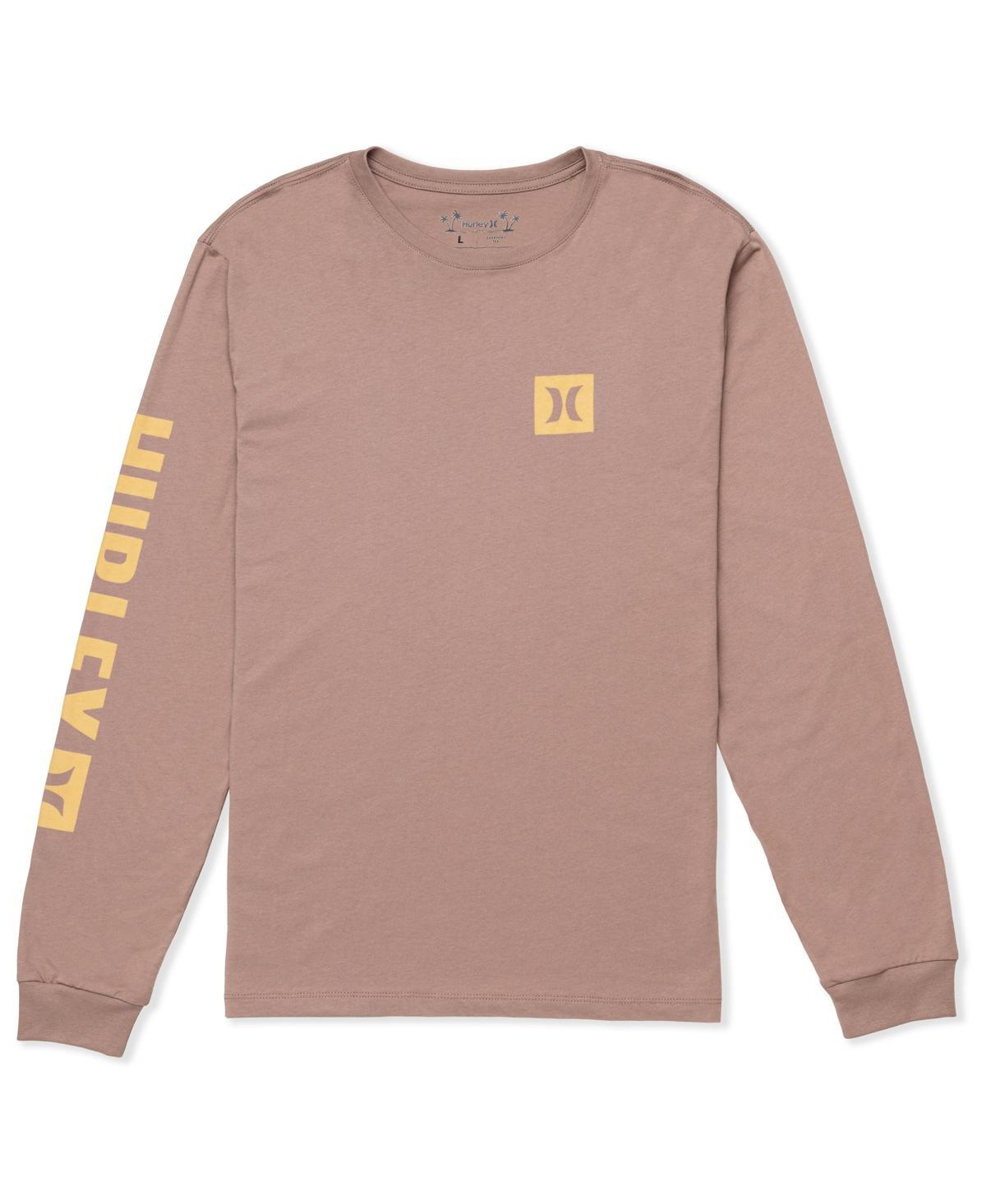 Hurley Mens Everyday The Box Long Sleeve T-Shirt Product Image