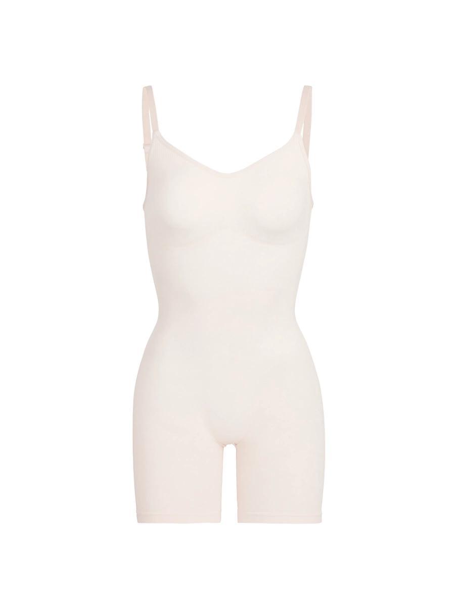 Womens Seamless Sculpt Mid Thigh Bodysuit Product Image