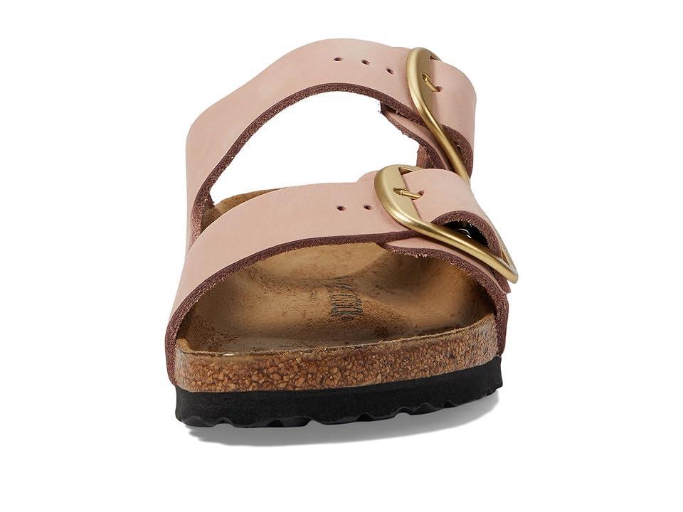 Birkenstock Arizona Soft Footbed - Nubuck Leather (Ecru) Women's Sandals Product Image