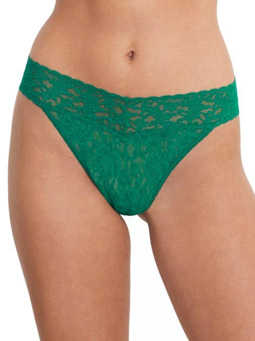 Signature Lace Original Rise Thong Product Image