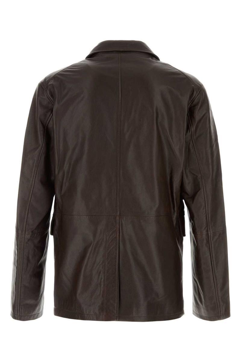 AMI ALEXANDRE MATTIUSSI Ami Paris Jacket In Dark Coffee Product Image