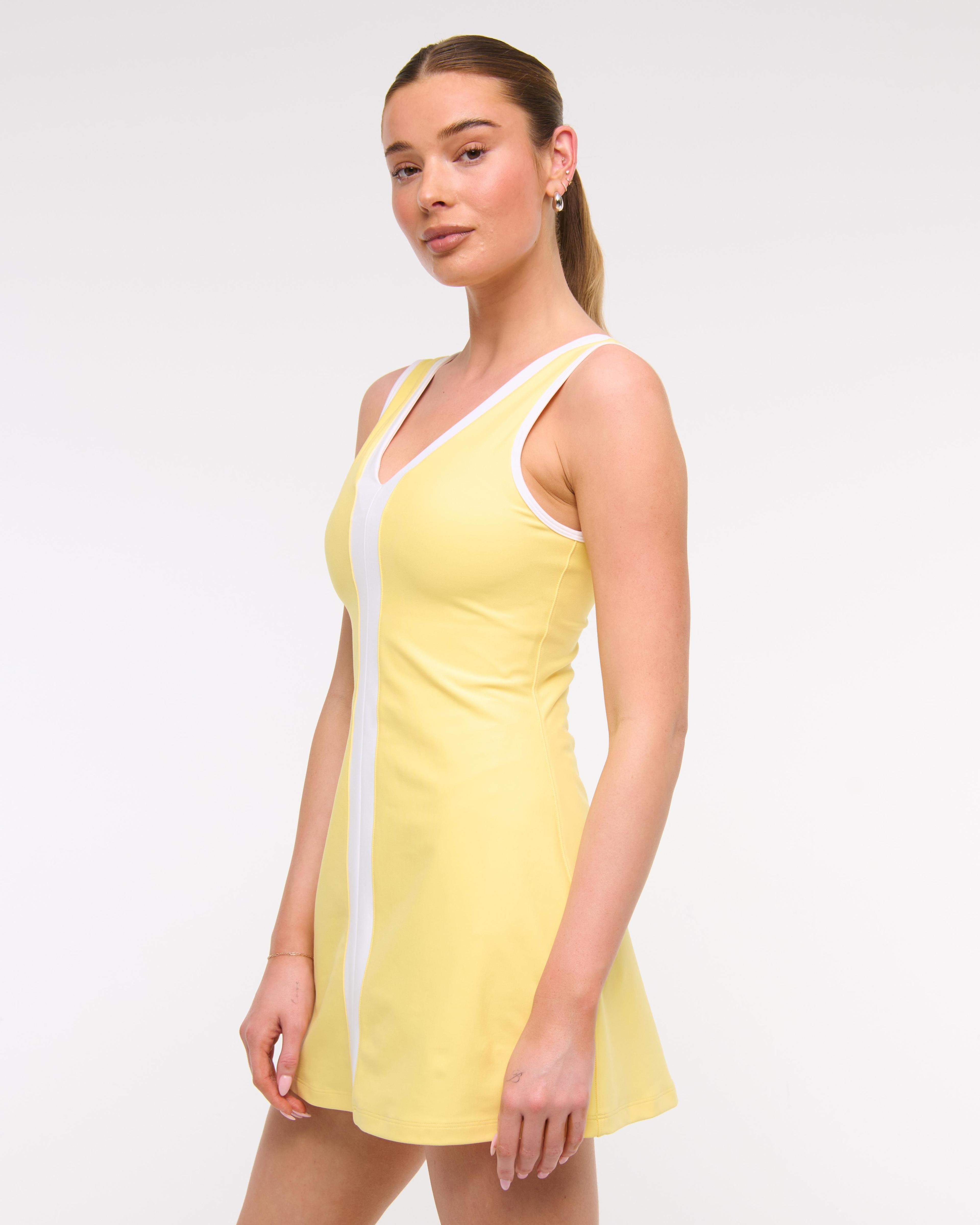 YPB sculptLUX V-Neck Mini Dress Product Image