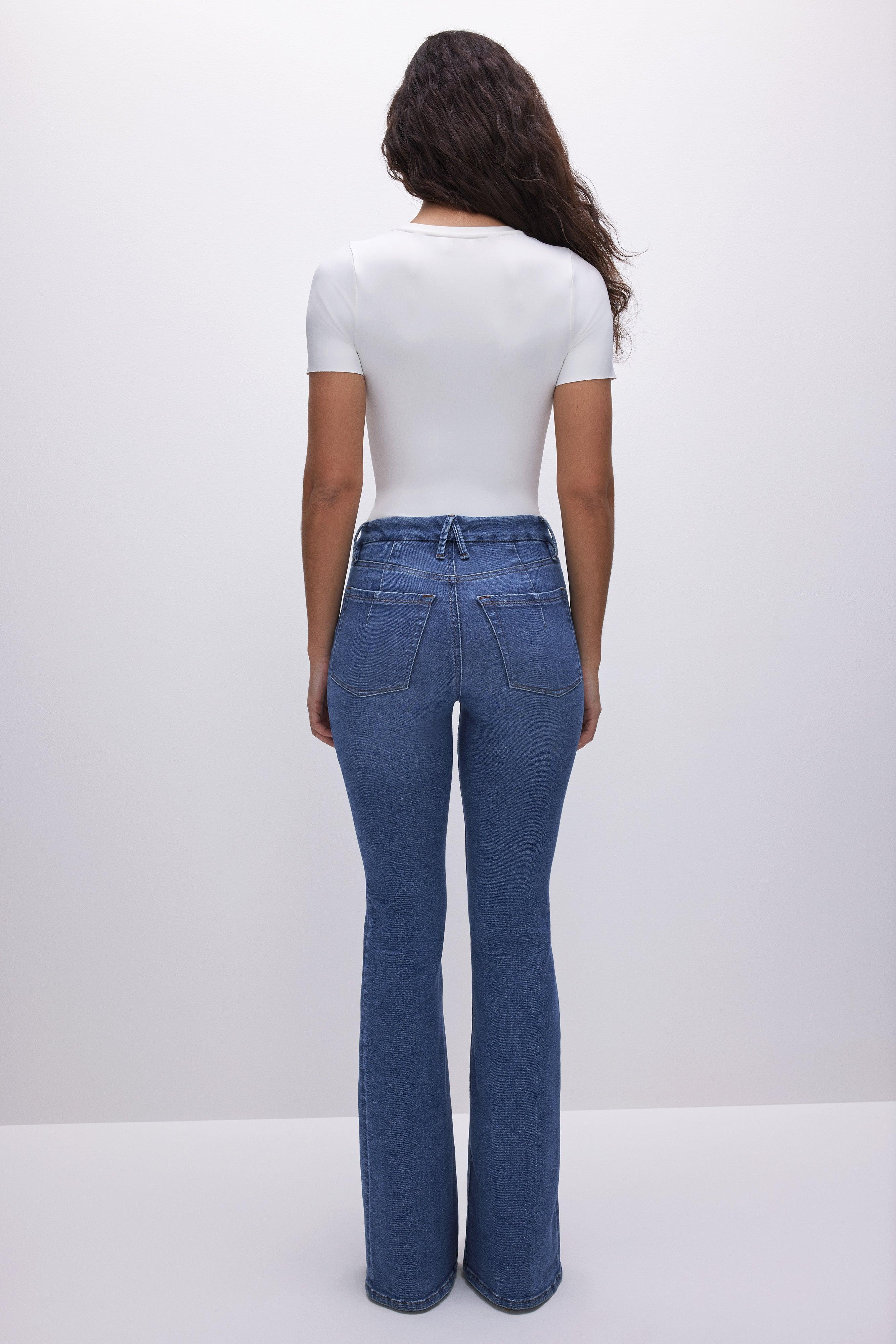 GOOD LEGS FLARE JEANS | INDIGO456 Product Image