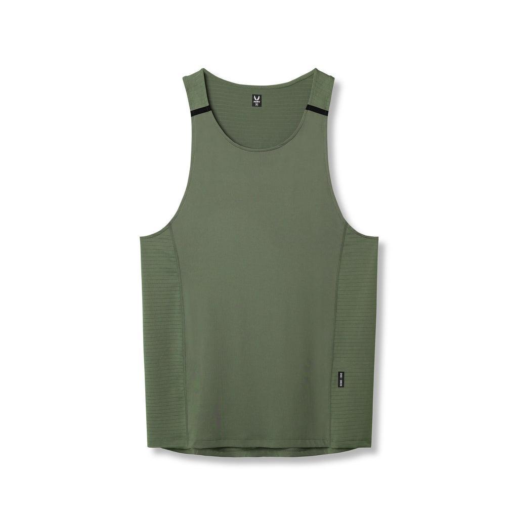 0833. 3D-Lite® 2.0 Lycra® Pro Singlet - Olive Product Image