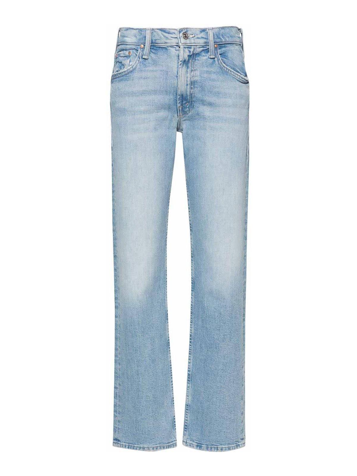 Women's Straight Leg Jeans In Denim Product Image