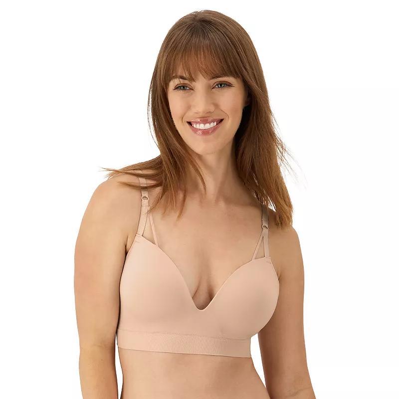 Women's Maidenform Seamless Sweetheart Wireless Bra DM2330, Size: Small, Sandshell Product Image