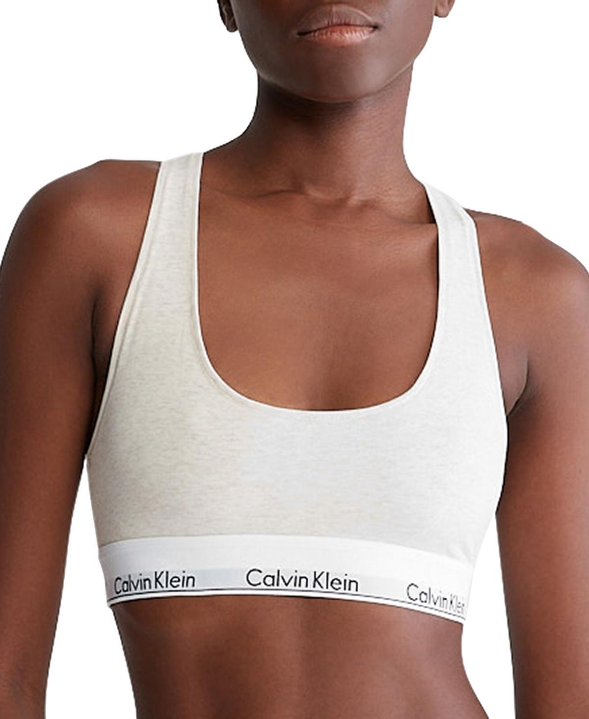 Calvin Klein Modern Cotton Unlined Bralette F3785, Womens Product Image