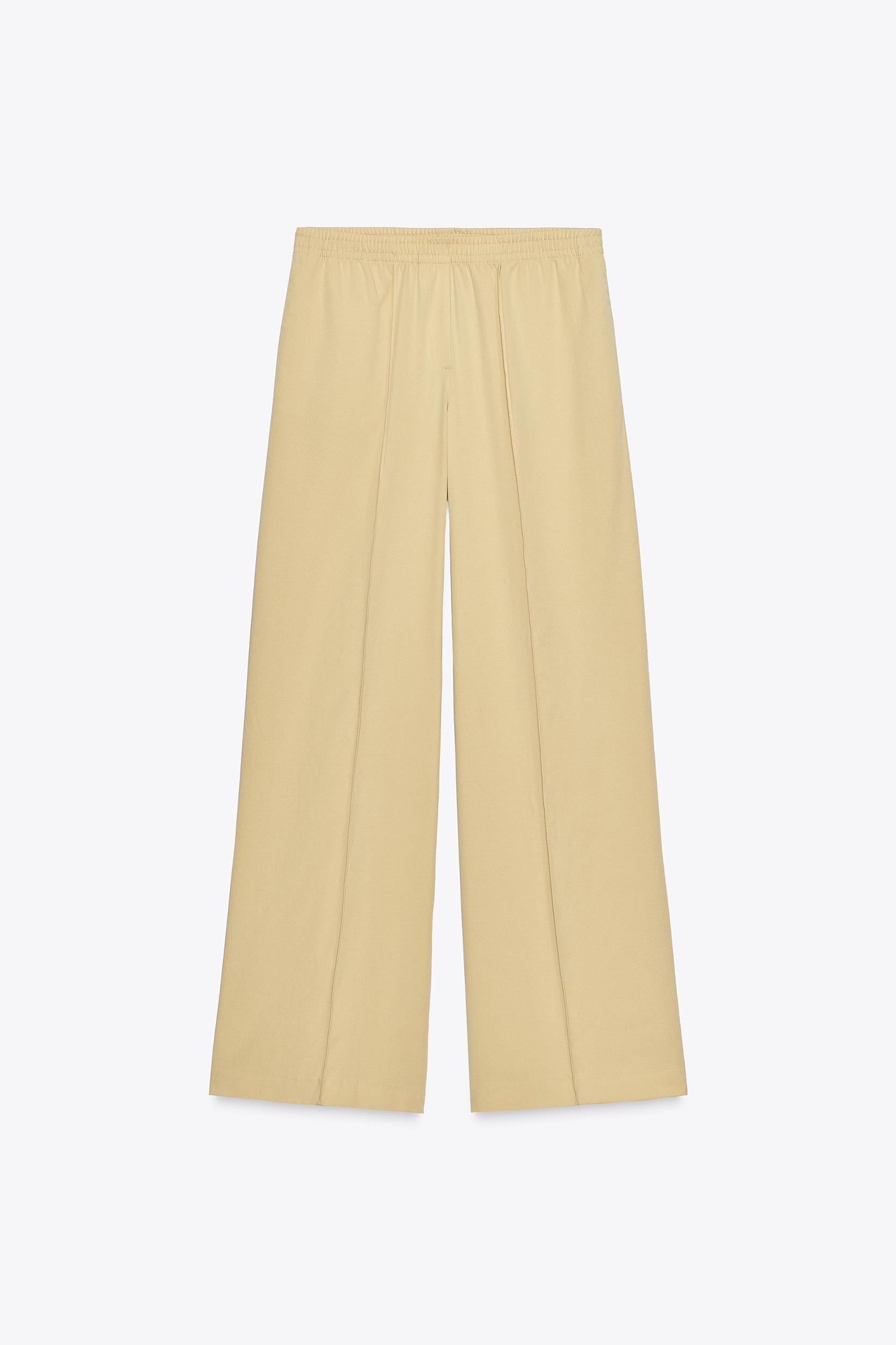 WIDE LEG SEAM PANTS Product Image