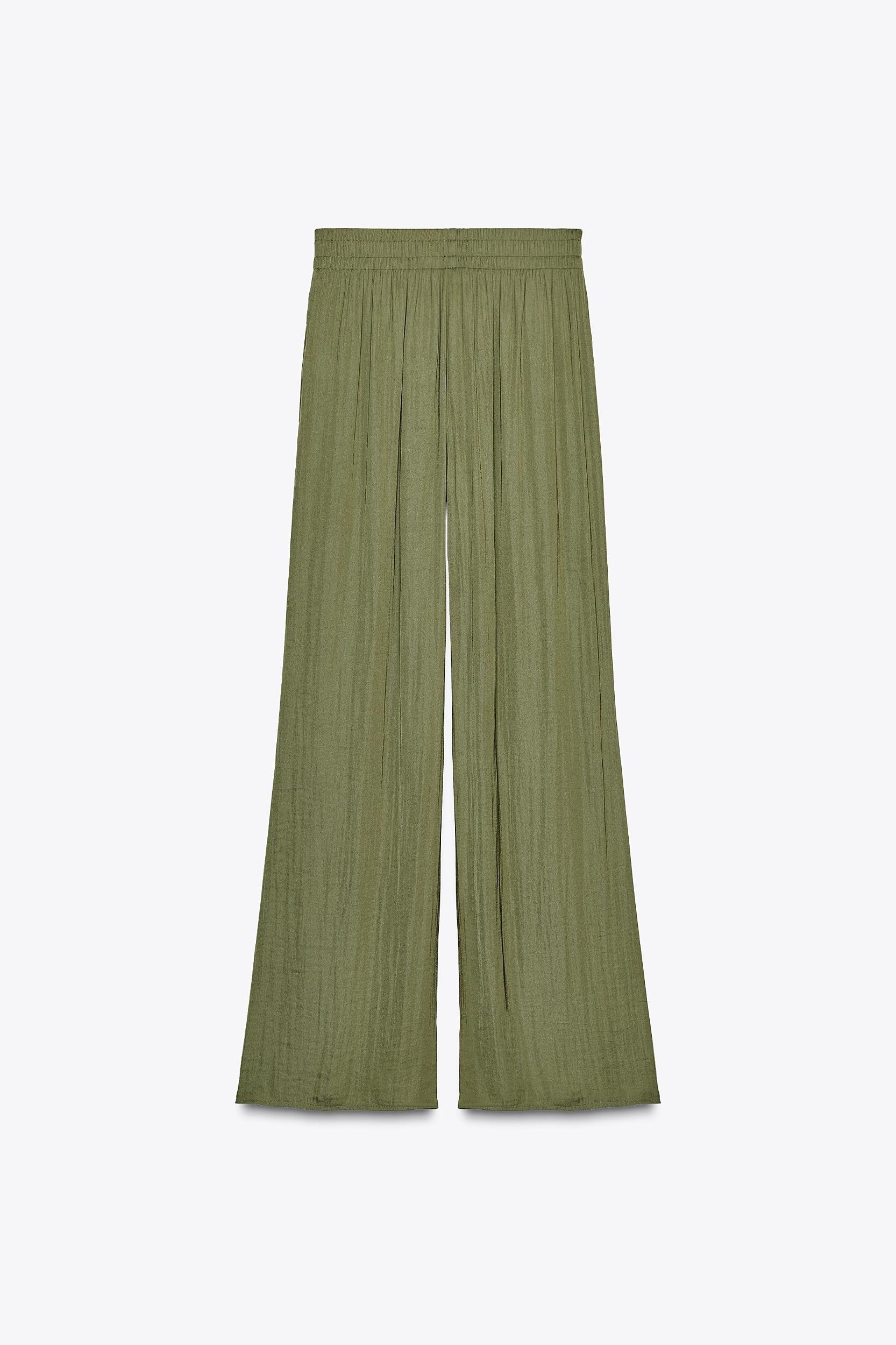 FLOWY WIDE LEG PANTS Product Image