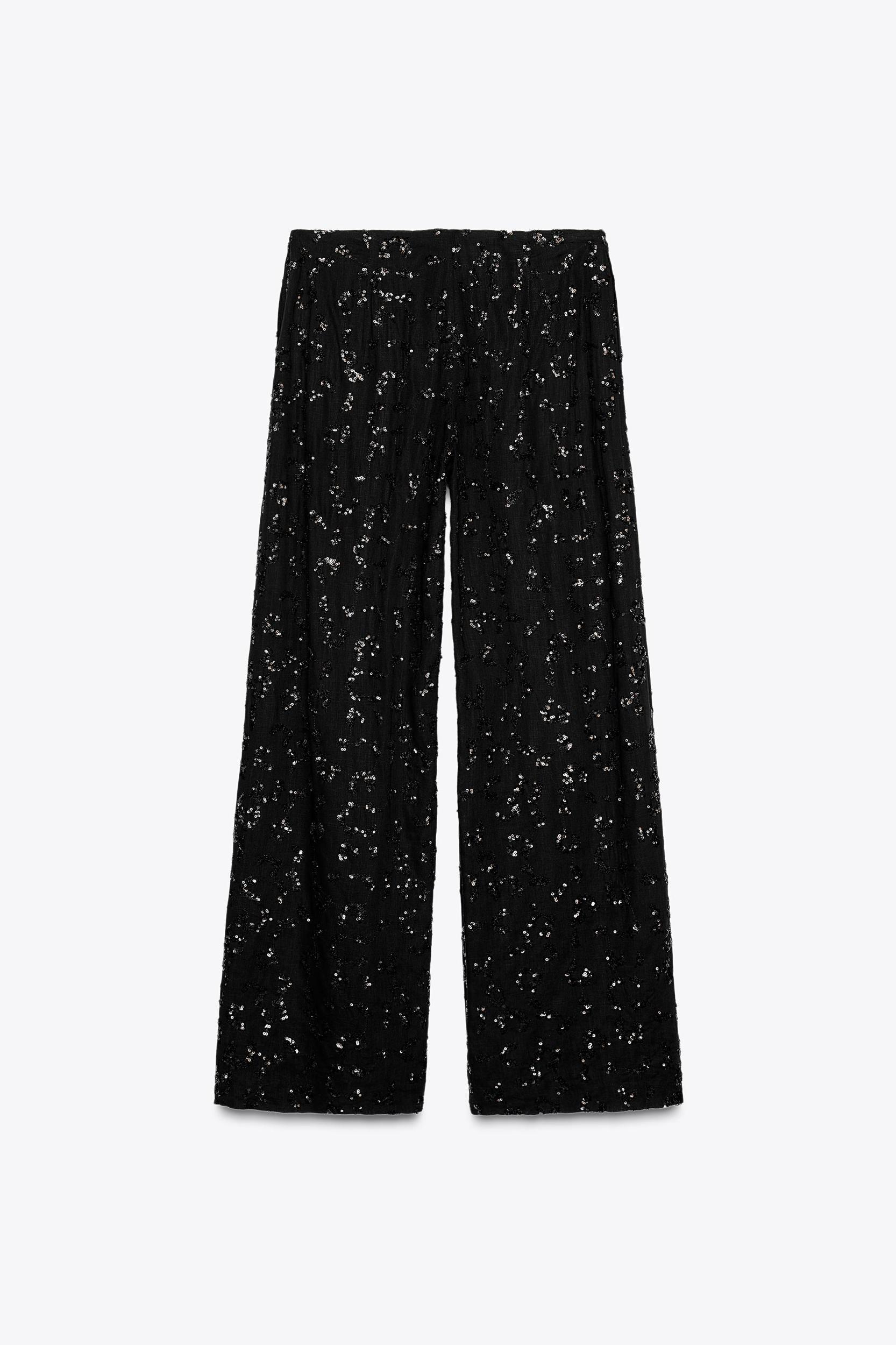 SEQUIN VOLUME PANTS Product Image
