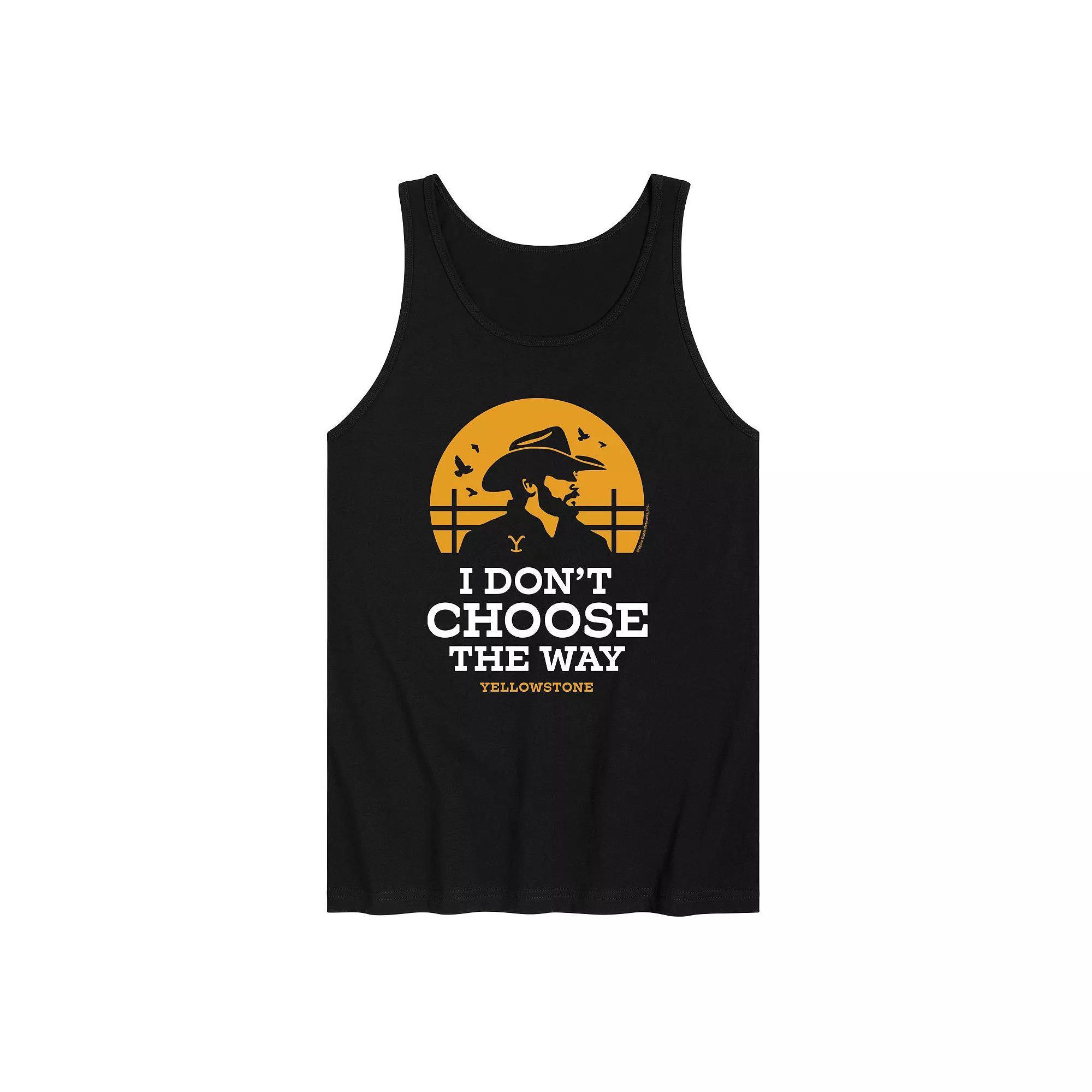 Men's Top Gun Maverick Wingman Patch Tank Top, Size: Small, Black Product Image