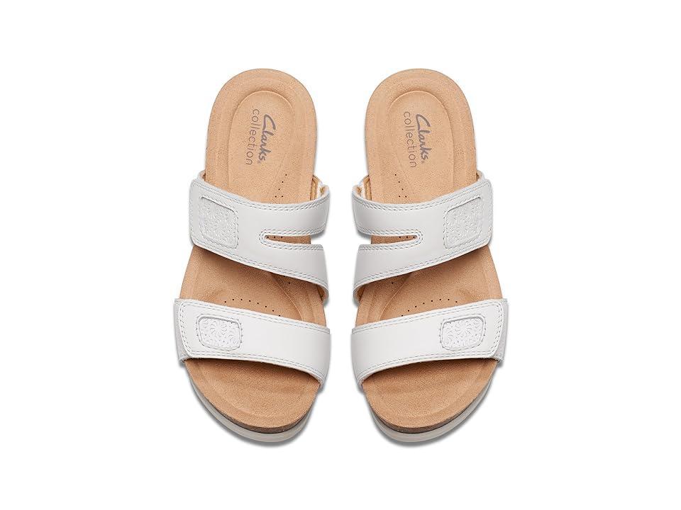 Clarks Calenne Maye Leather) Women's Sandals Product Image