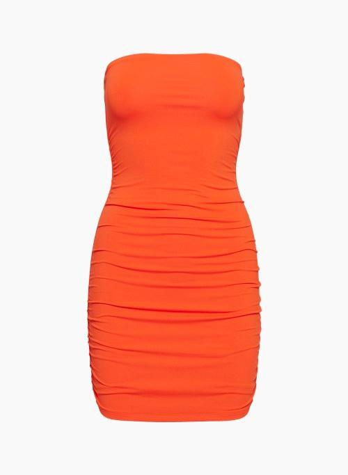 contour ruched mini tube dress Product Image