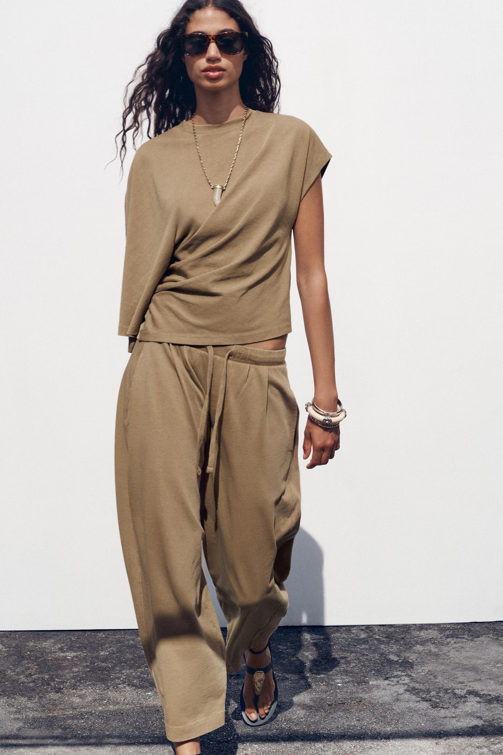 WASHED ASYMMETRIC T-SHIRT Product Image