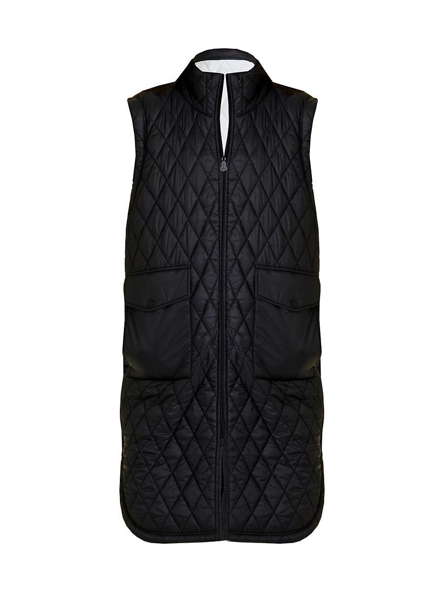 Womens Reversible Puffer Vest Product Image