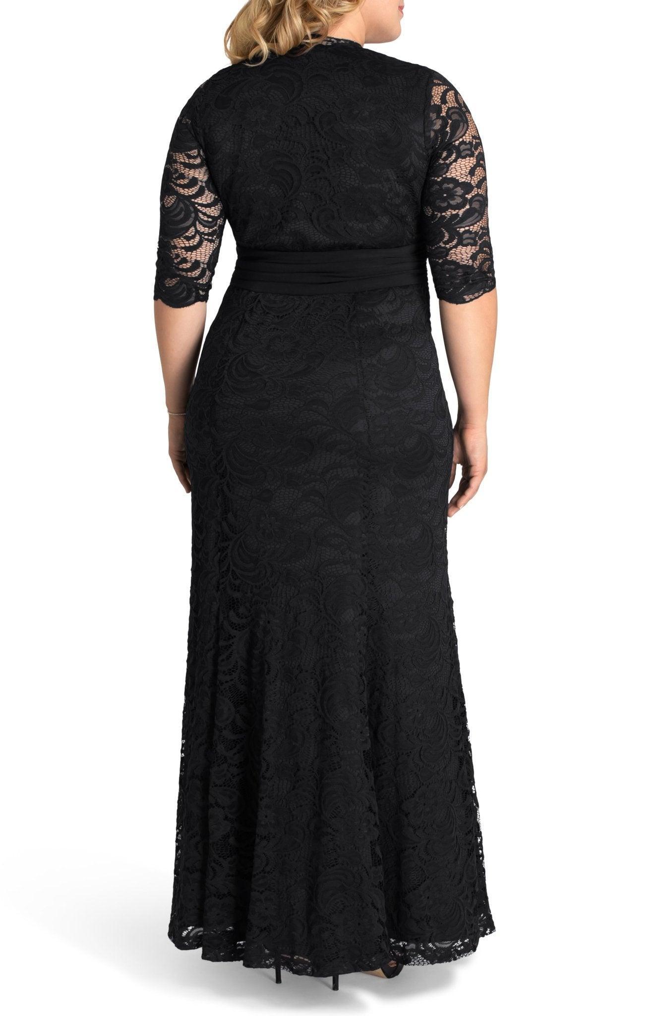 Screen Siren Lace Evening Gown - Plus Product Image