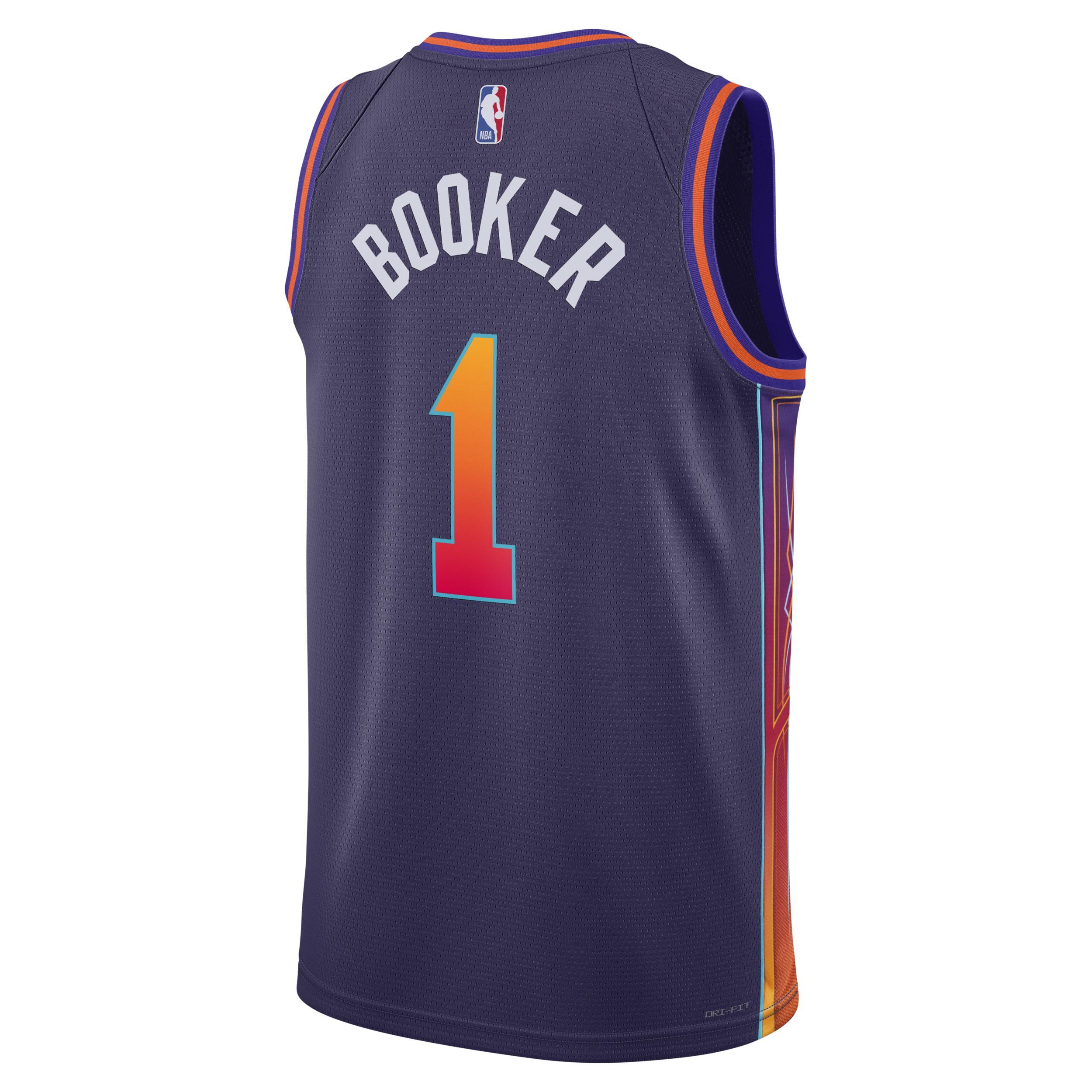 Devin Booker Phoenix Suns City Edition 2023/24 Men's Nike Dri-FIT NBA Swingman Jersey Product Image