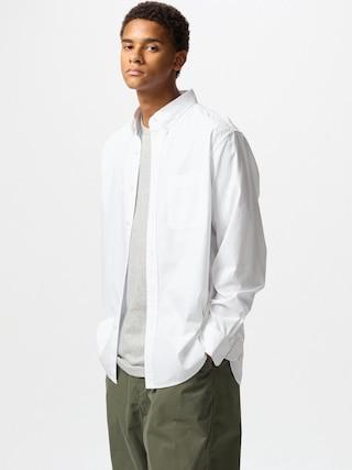 Broadcloth Shirt White 3XL UNIQLO US Product Image