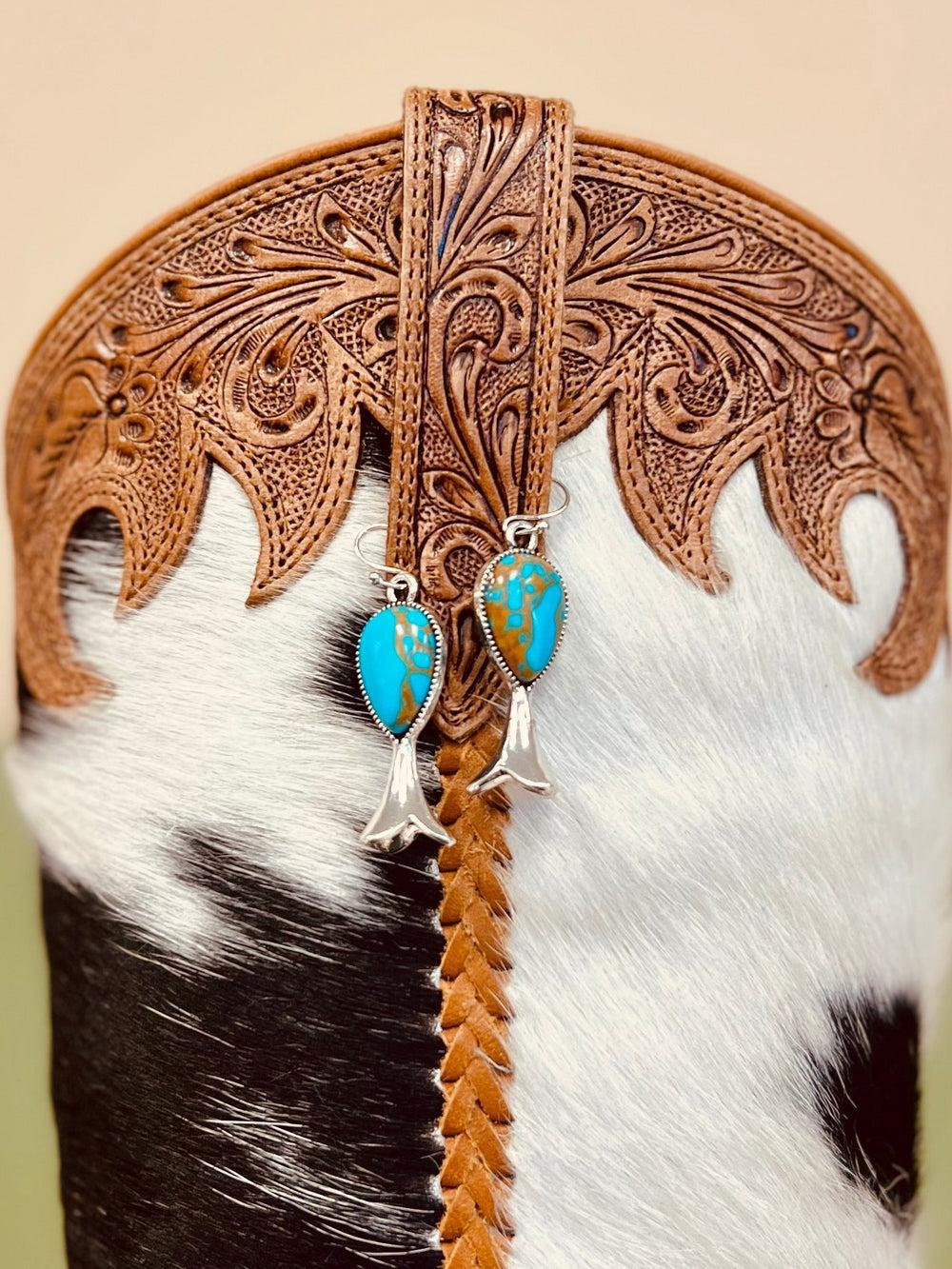 Turquoise Country Earrings Product Image