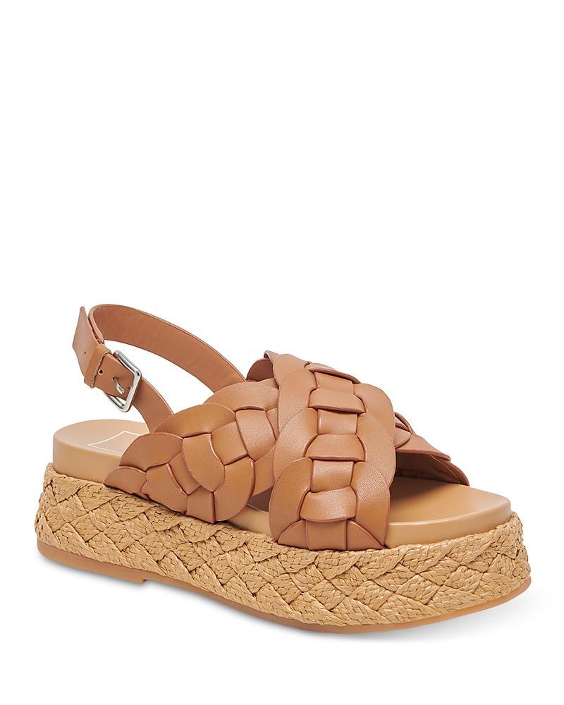 Dolce Vita Winder (Camel Suede) Women's Sandals Product Image