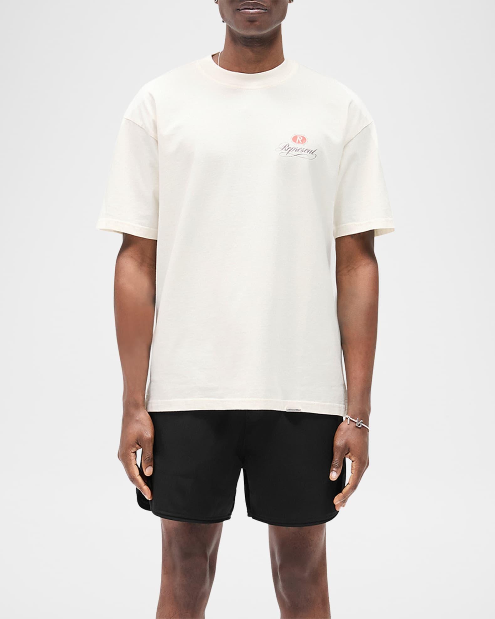 Men's Grand Vintage Hand Drawn Logo T-Shirt Product Image