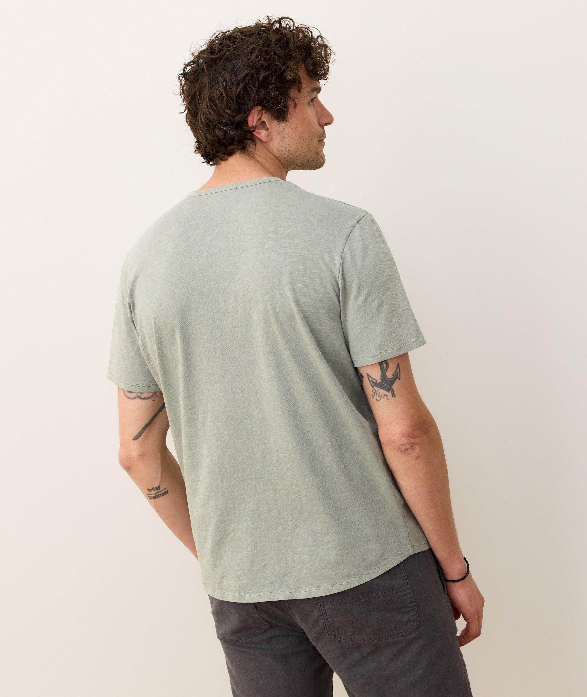 Saddle Hem Crew Tee Product Image