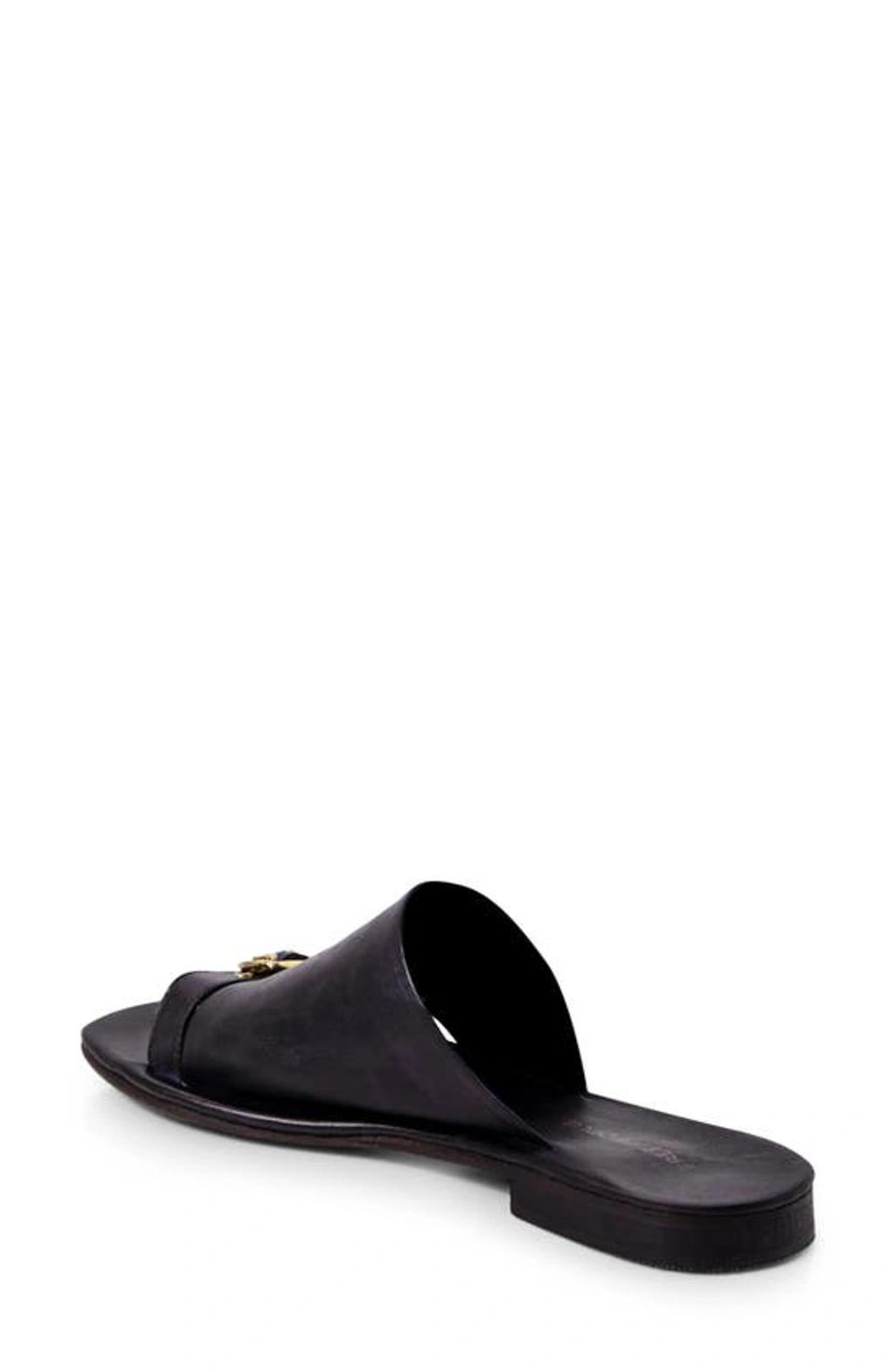 Mila Slide Sandal In Black Product Image