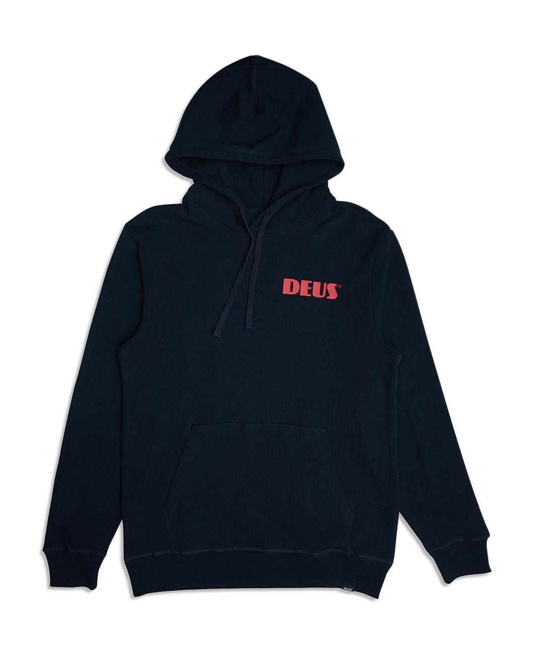 Cruising Deus Hoodie - Navy Product Image