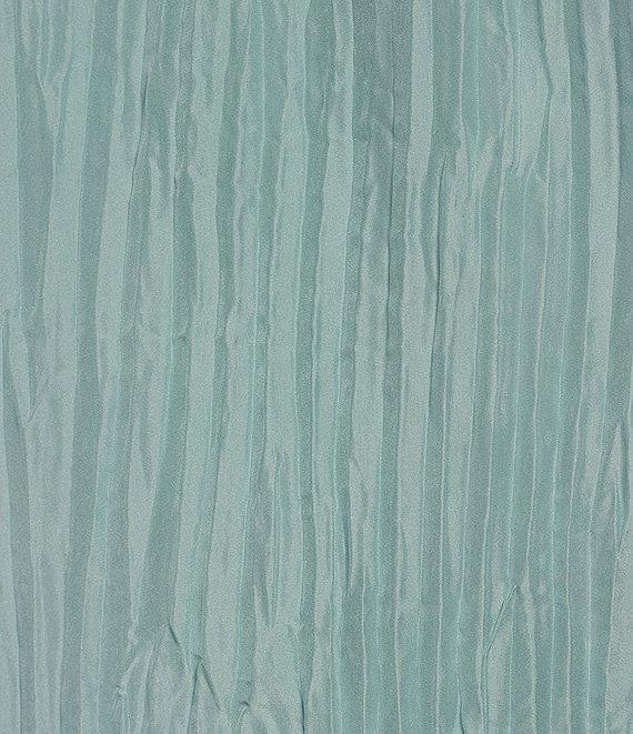 Eileen Fisher Crushed Silk Stand Collar Long Sleeve Open-Front Jacket Product Image