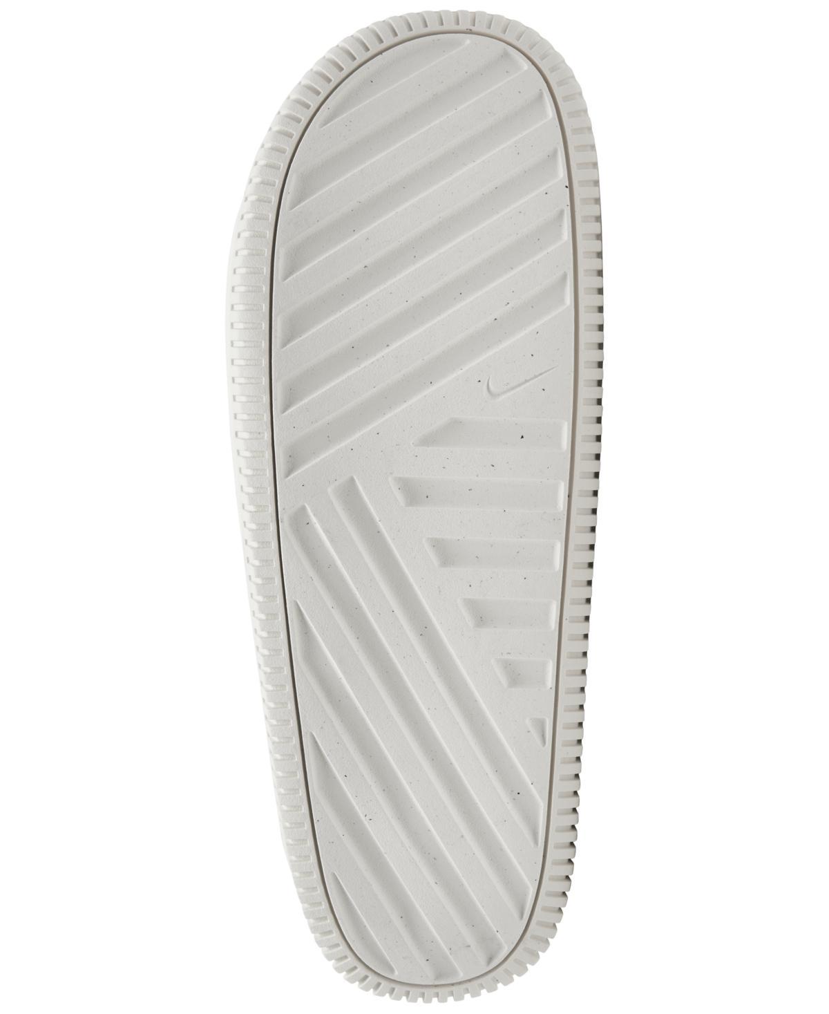 NIKE Men's Calm Slide Sandals From Finish Line In Sail/sail Product Image