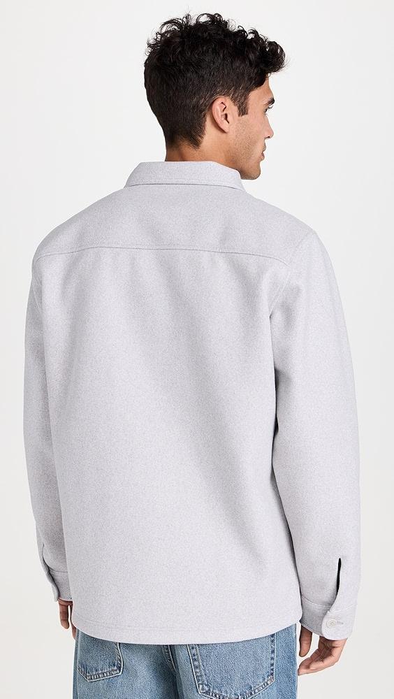 Lacoste Brushed Overshirt | Shopbop Product Image