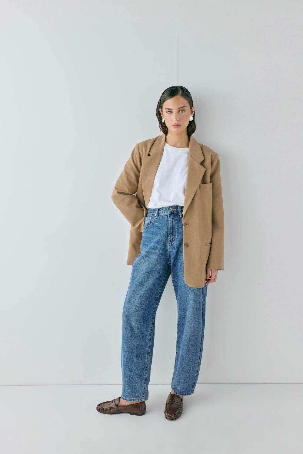 Sayna Blazer Latte Product Image