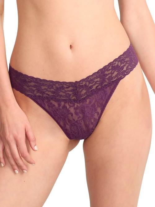 Signature Lace Original Rise Thong Product Image